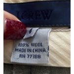 J. Crew Pants Womens 4 Gray City Fit Dress Pants 100% Wool Career Office Neutral Photo 5
