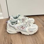 New Balance  530 Sneakers in Sea Salt/ Ice Wine Size US 7.5 Photo 3