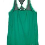 Nike Green Black Mesh Tank Top Small Photo 0