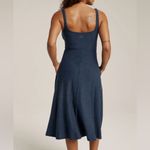 Beyond Yoga Featherweight At The Ready Square Neck Dress in Nocturnal Navy Small Photo 1