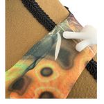 Love j Bodycon Dress Women M Psychedelic Kaleidoscope Print Dopamine Dressing Photo 12