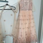 New Pakistani Indian Bridal Gown Pink Size M Photo 5