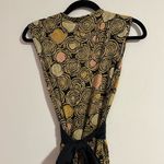 Diane Von Furstenberg  silk blend printed tie back dress vintage Y2K Photo 3