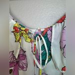 6 Shore Road  by Pooja Swim Dress Cover Ashbury Poppies Ivory Print size Large Photo 4