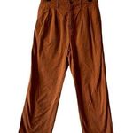 Mara Hoffman  cotton pants straight size 4 brown Photo 0
