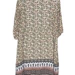 Knox Rose Floral Keyhole Neck Shift Dress XL Boho Prairie Cottagecore Festival Photo 2