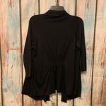 Pleione  Black 3/4 Length Sleeve Cardigan Size LP Photo 5