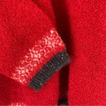 Jones New York Vintage Jones NY Sport Winter Wool Deer Snowflake Zip Sweater Large L Holiday Photo 8