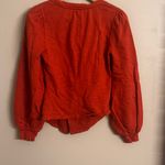 Pilcro ANTHRO‎ | PICRO Twist Front Sweatshirt Photo 4