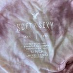 American Eagle  Soft & Sexy Cold Shoulder Tie Dye Top Photo 6