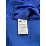 NWT BGL Belong Genteel Light Womens Bomber Jacket Blue Full Zip Cropped 2XS Size XXS Photo 7