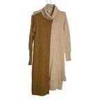 Eudon Choi Two Tone Sweater Dress Photo 4