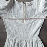 Mille Resort Maja Dress in Pearl Eyelet XXS White Photo 11