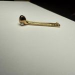 Golf Club Gold Tone Faux Pearl Brooch Pin Golfing Perfect For Golfer Photo 10