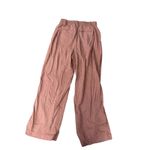 Madewell Womens Size 8 Wide Leg Crop Pants Salmon Pink Casual Trousers Photo 1