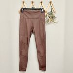 Athleta Blush Inclination Moto Shimmer Leggings S Photo 2