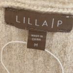 Lilla P cream puff sleeve cardigan sweater medium Photo 4