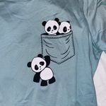 SheIn Panda Pj’s Set Photo 2