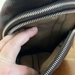 Men's Chest Pack Crossbody Bag PU Leather Handbag Chest Bag Handbag Shoulder Bag Black Photo 5