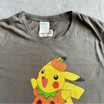 Pokémon Pokemon Pikachu Women’s T-shirt Halloween Themed Gray Size Medium Photo 5
