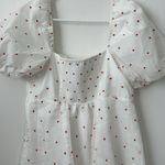 Hill House  The Matilda Mini Dress in Cherry Organza Dot Size: L Photo 7