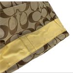 Coach Signature Stripe Jacquard Tote Diaper Bag Signature Canvas F13803 Yellow Photo 12