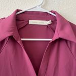 Bishop and Young NWT Bishop +‎ Young Aston Midi Shirt Dress Size Small Pink Mauve Photo 3