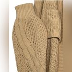 Hippie Rose  Chenille Cable-Knit Cardigan Photo 1