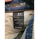 Kut From The Kloth  Medium Wash Chloe Boyfriend Jean Shorts Size 00 NWT (B) Photo 6