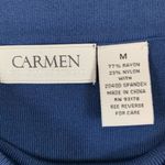 Carmen Marc Valvo Florence Knit Vivid Night Skirt Photo 4