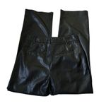 House of Harlow 1960 Black Wide Leg Faux Leather Pants Women's Size 10 | 73 Photo 1