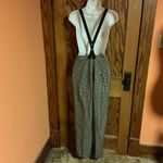 Vtg 80s smarty pants NY plaid suspender pants Size undefined Photo 8