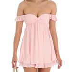 Amazon Pink babydoll dress Y2K Photo 0