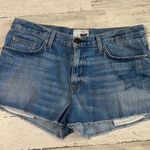 Current/Elliott Current Elliot Boyfriend Shorts With Star Size 29 Photo 0