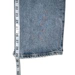 AGOLDE Blue Straight Leg Light Wash High Rise Button Fly Jeans 28 Photo 5