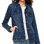 Sonoma Star Print Everyday Jean Jacket Photo 0