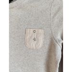 Ralph Lauren Lauren Ralph‎ Lauren LRL Womens Beige 3/4 Sleeve Button Shirt Top Size Medium Photo 5