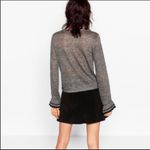 ZARA  marled bell sleeve sweater Photo 1