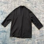 Donna Karan Signature Gold Label Silk Blend Long Blazer Jacket Size 14 Photo 1