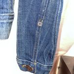 J.Crew Trucker Jean Jacket Women Cropped 02661 Blue Denim Stretch size XS Photo 3