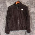 The North Face osito women's full zip jacket black winter ( fair condition) med Photo 1