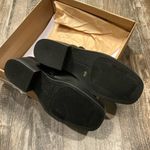 Lucky Brand  Black Leather Ankle Boots with Silver Buckle Size 6.5 Photo 10