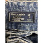 Abercrombie & Fitch  Ulta High Rise Belted Denim Jeans Women’s Size 26 2‎ Photo 3