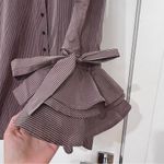 Alexis  Karin Shirt Dress with Ruffle Sleeve Photo 1
