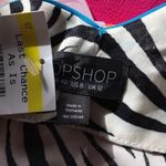 Topshop Zebra Print Camisole Tank Top Cami NWT 8 Photo 5