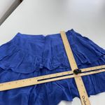 superdown ‎ Skirt Womens Small Blue Becky Ruffle Tier Mini Photo 9