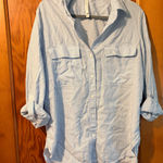 Babaton  Aritzia Striped Button Down Utility Shirt Photo 0
