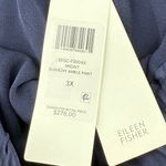 Eileen Fisher Silk Georgette Crepe Slouchy Ankle Pant Midnight Navy Women 3X NWT Photo 5
