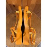 Lands' End Lands’ End ankle strap slide, tangerine size 6  Photo 7