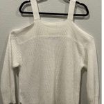 Anthropologie SANCTUARY Winter White Ivory Bare Off Shoulder Sweater Photo 1